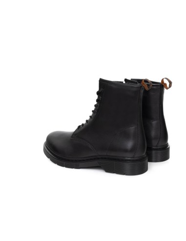 Bottine de peau le noir VENTOR-NEGRO