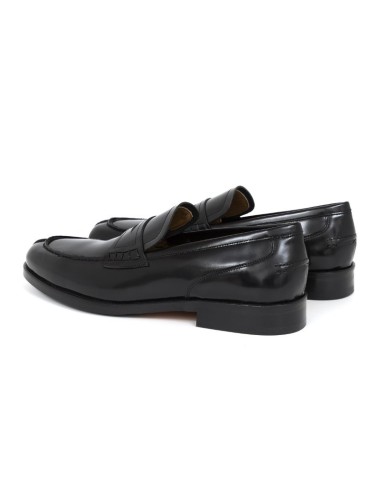 Mocassin de peau le noir VIZANTIK-NEGRO