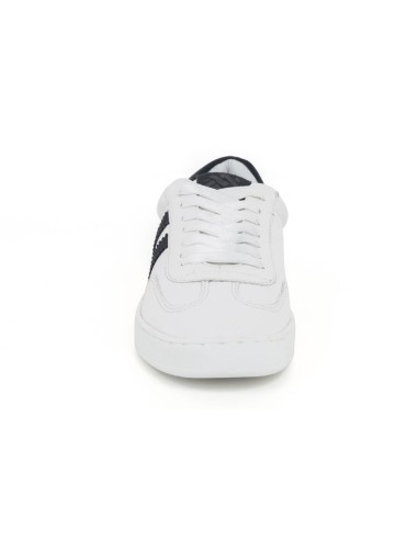 baskets de peau blanc VOBAN-WHITE