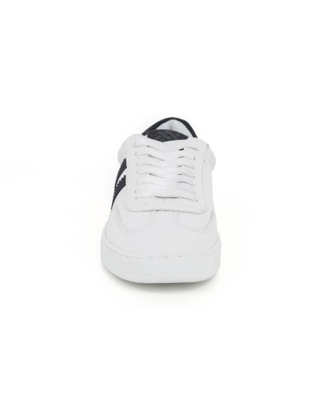 baskets de peau blanc VOBAN-WHITE