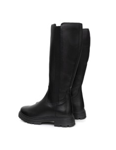 bottes femme de peau le noir W-ALVEN-BLACK 2