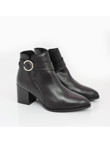 Black suede women's boots