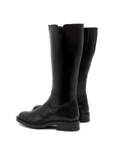 Botas de mujer de piel liso color negro 2