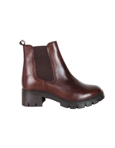 bottines femme de peau cuir W-FARMAN-CUERO