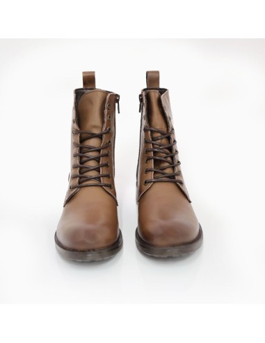 Light Brown leather women's boots