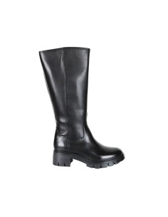 bottes femme de peau le noir W-GISELA-BLACK 2