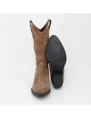 Light Brown suede Women's high boots