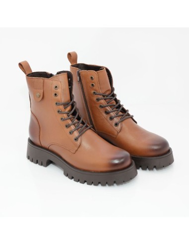 Light Brown leather Women's high boots