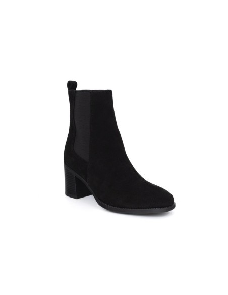 bottines femme suède le noir W-SANDORA-BLACK