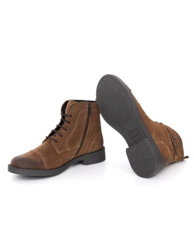 bottines femme suède cuir W-SIRVOLA-CUERO
