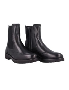 bottines femme de peau le noir W-TERRA-BLACK