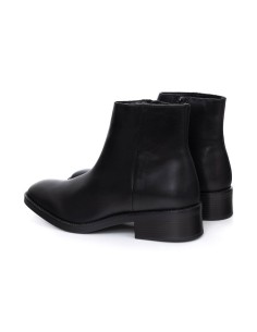 bottines femme de peau le noir W-UNARA-BLACK 2