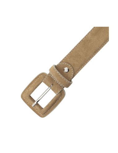 ceinture femme de peau beige WB-SUKAN-TAUPE