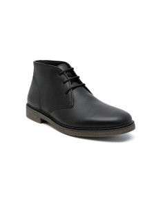 Bottine de peau le noir TOLUN-NEGRO