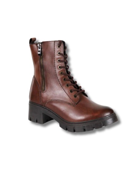 Light Brown leather women's boots