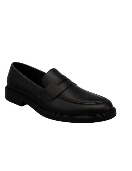 Mocassin de peau le noir MIRON-NEGRO