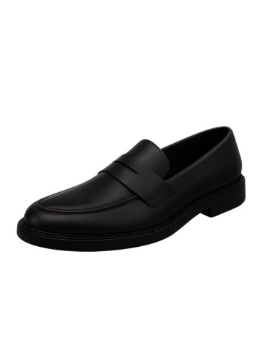 Mocassin de peau le noir MIRON-NEGRO