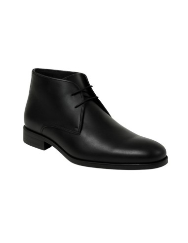 Bottine de peau le noir PARUMEN-NEGRO