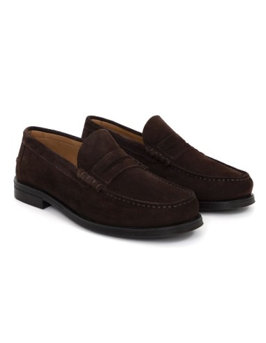 Mocassin suède marron SATORA-BROWN