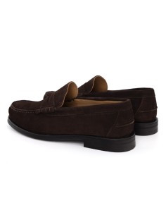 Brown suede moccasin 2