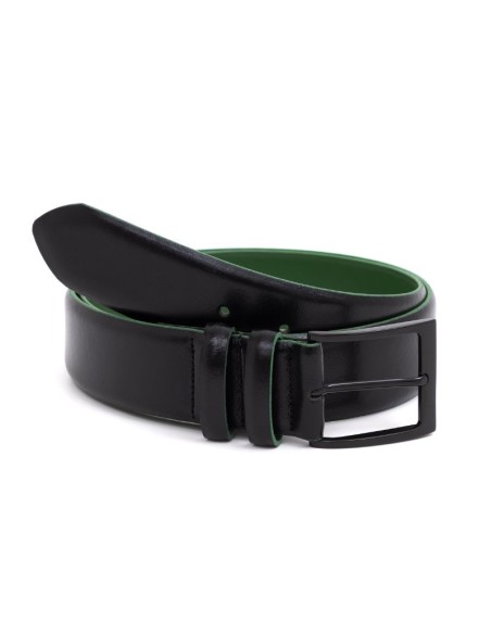 Ceinture de peau le noir B-RAMPE-BLACK