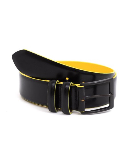Ceinture de peau le noir B-REMI-BLACK