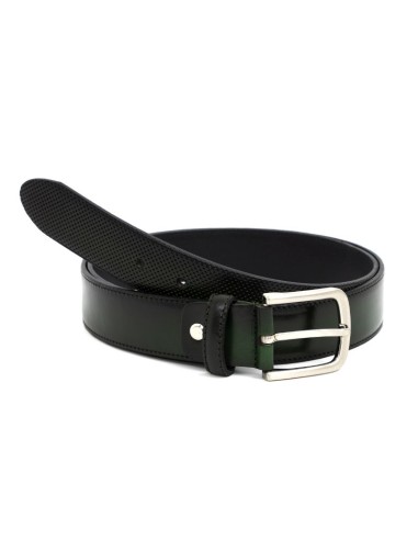 Ceinture de peau vert B-ROLU-VERDE