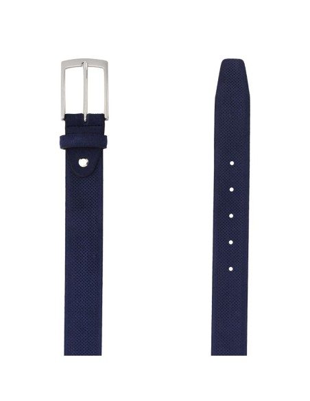 Ceinture suède bleu B-SORTMAN-AZUL