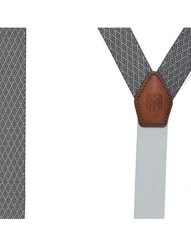 Grey elastic braces
