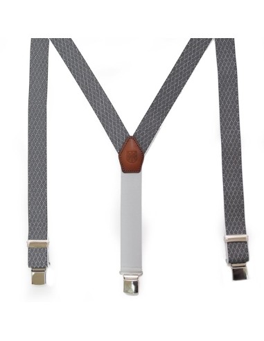 Grey elastic braces