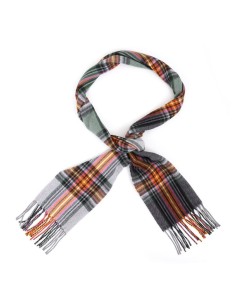 Grey Squared men's scarf 2