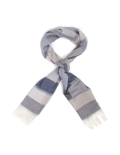 Foulard pour homme à carreaux bleu BUF-MICUA-BLUE 2