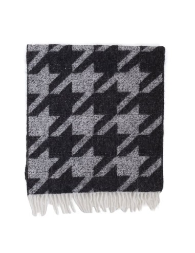 Black Printed men's scarf