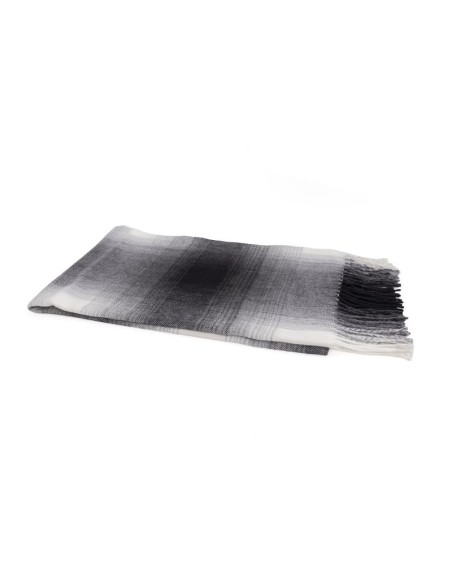Black Squared men's scarf