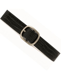 ceinture femme de peau le noir WB-MAXE-BLACK