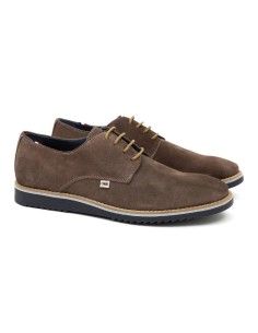 Derby suède cuir SOMAK-CUERO