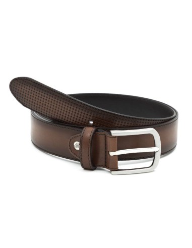 light brown leather belt B-CATAMOR-CUERO