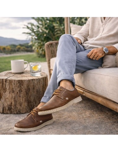 Light Brown leather derby