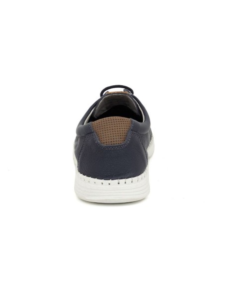 Derby nubuck bleu DURINO-NAVY
