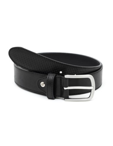 black leather belt B-CATAMOR-NEGRO