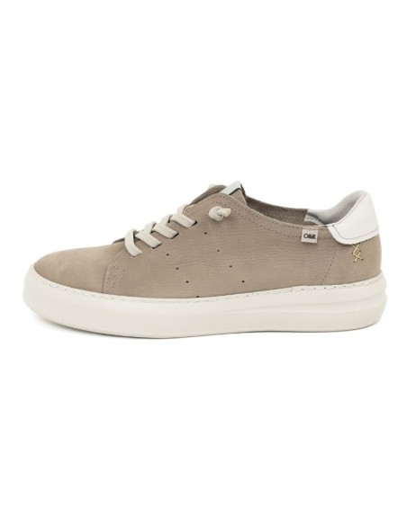baskets nubuck beige NUCATI-BEIGE