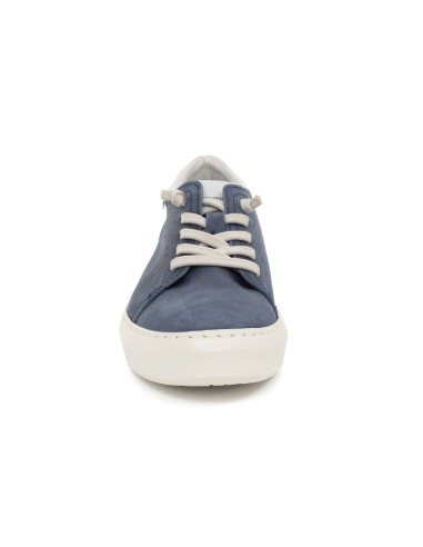 baskets nubuck bleu NUCATI-BLUE