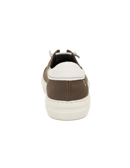 Brown nubuck sneakers