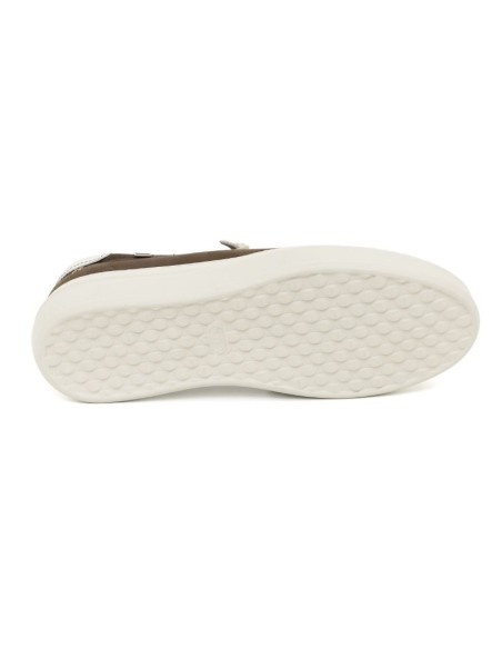 baskets nubuck marron NUCATI-BROWN