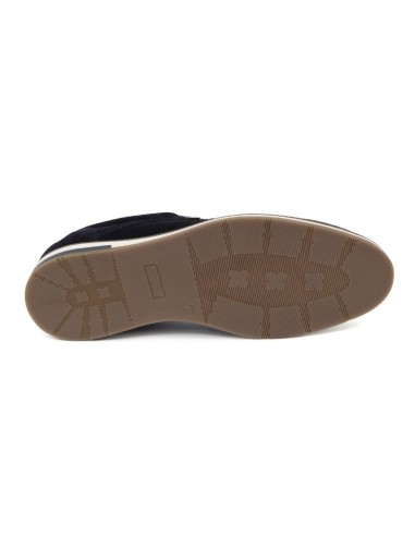 Blue suede Casual derby