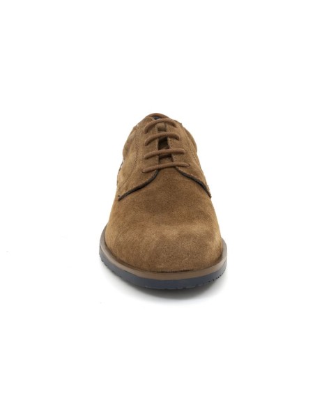Derby suède cuir SUBER-CUERO