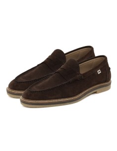 Brown suede moccasin 2