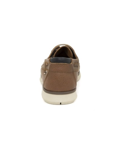 Light Brown leather boat shoe