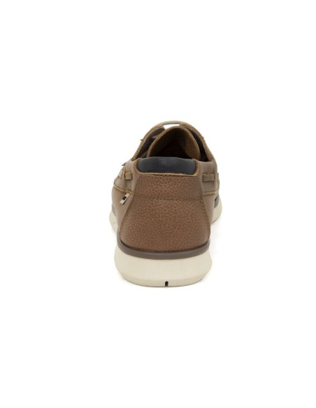 Light Brown leather boat shoe