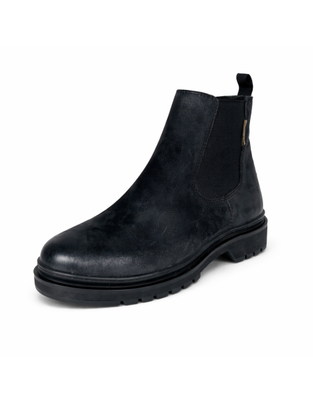 Bottine de peau le noir BRUMEN-BLACK